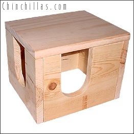 White Pine Chinchilla Hiding Box